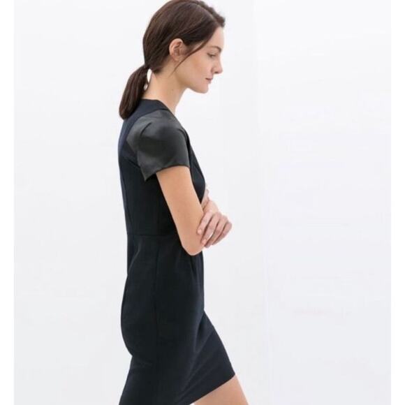 Zara Black Navy Dress - Picture 3 of 12
